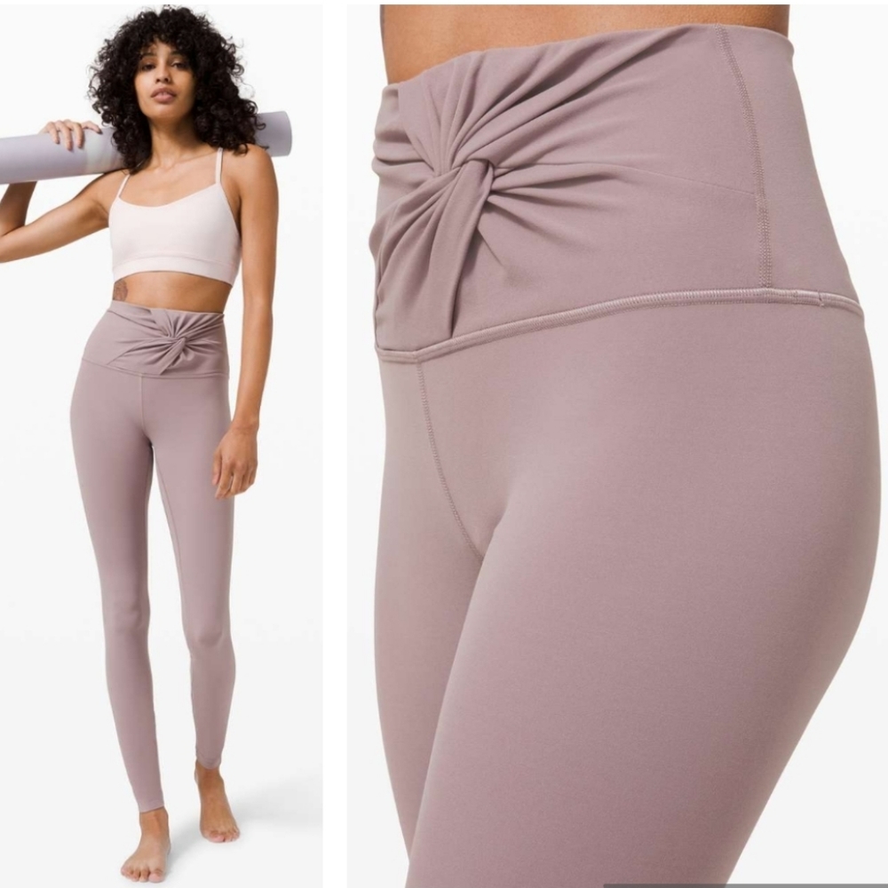 Lululemon Special ED Align High-Rise Tight 28" Twist Waist Violet Verbena Size 4